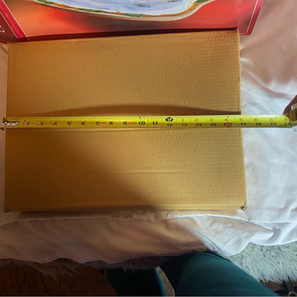 Vintage NOS Holiday Time 17" Christmas Platter Snowman Penguin - Picture 5 of 7